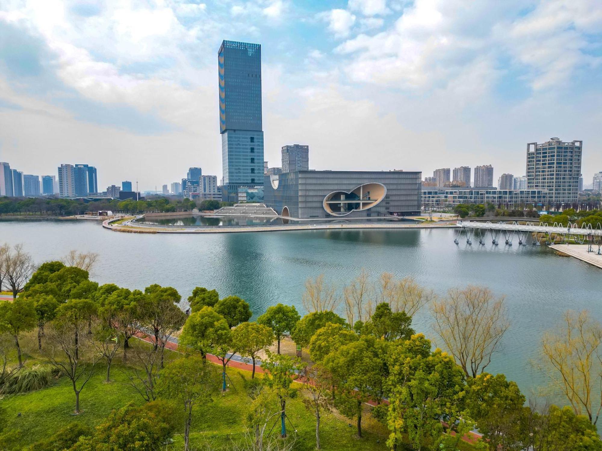Hyatt Regency Shanghai ג'יאדינג מראה חיצוני תמונה